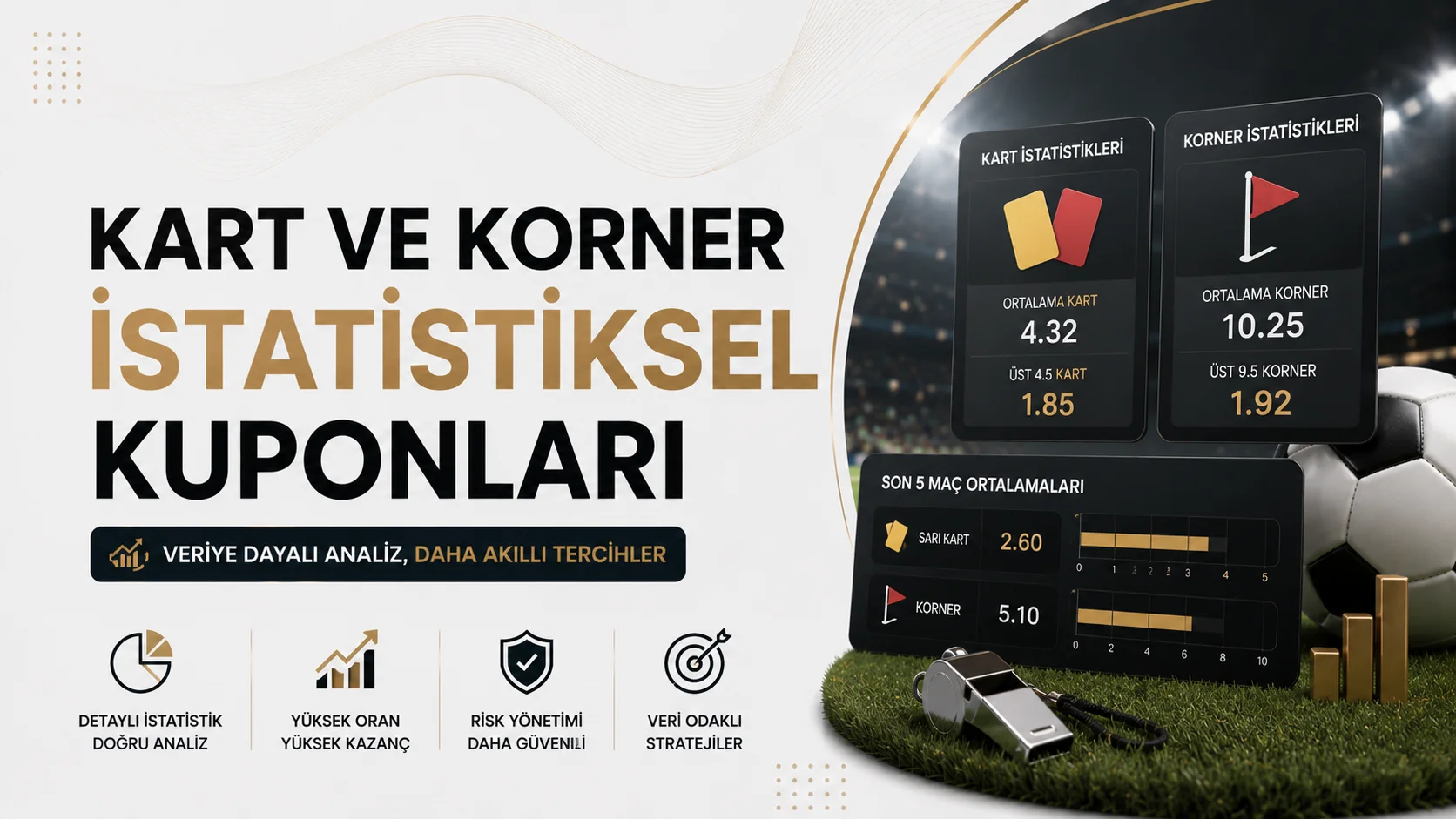 Kart ve Korner İstatistiksel Kuponları
